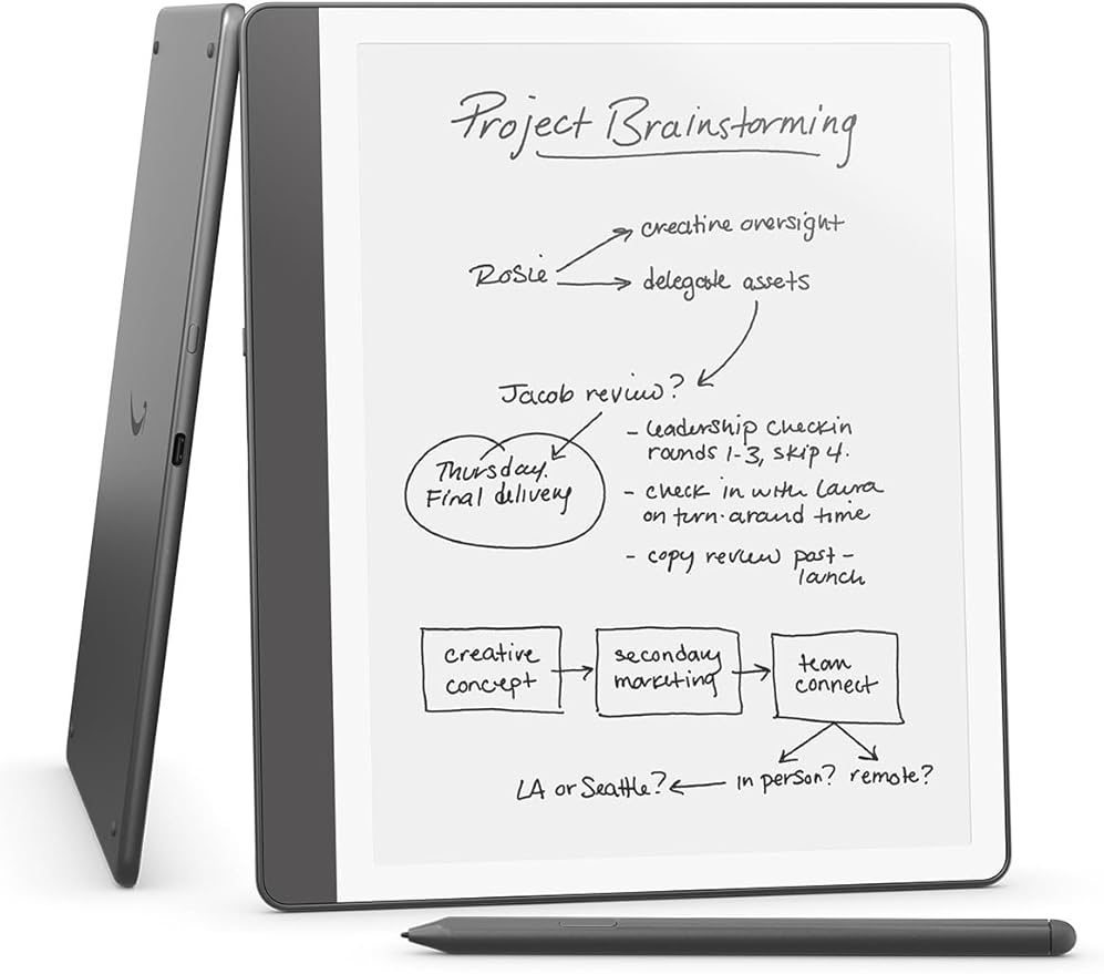 Amazon Kindle Scribe 16GB - With Premium pen | Tungsten Grey